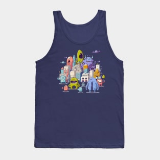 Monster in da city 2 Tank Top